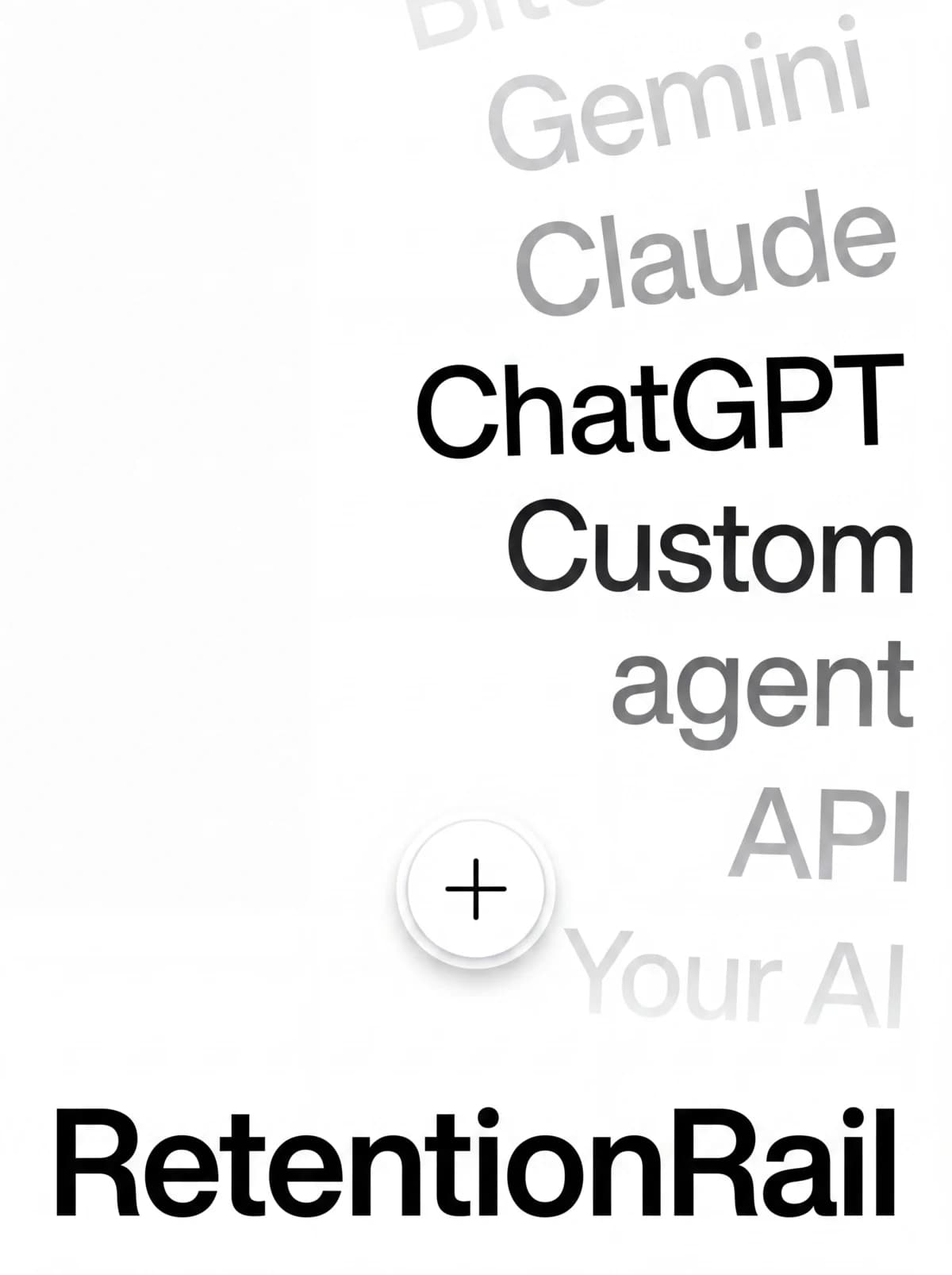 RetentionRail connected to ChatGPT, Claude, custom agents, and other AI tools